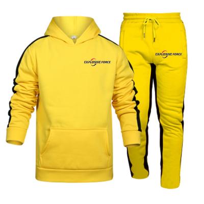 China Winter Hot Selling Mens Sports Breathable Sweatpants And Hoodie Set Leisure 2 Piece Jogging Suit for sale