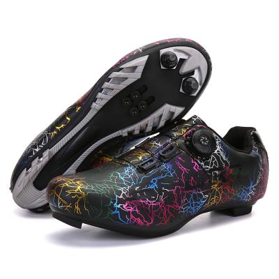 China Professional Rubber Road Bike Shoes Sporty Outdoor Bicycle Shoes MTB Men Cycling Shoes for sale