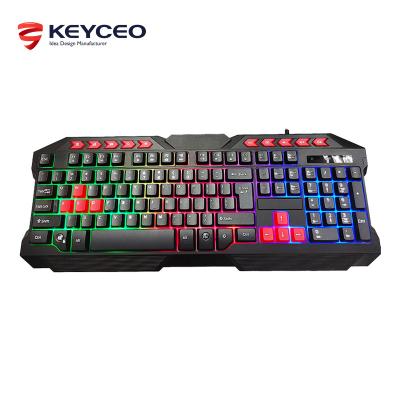 China TYPT-C Function Adjustable Cable Tilt RGB Detachable Computer Gaming Keyboard Switch Detachable Led Backlit PC and Multimedia Keyboard for sale