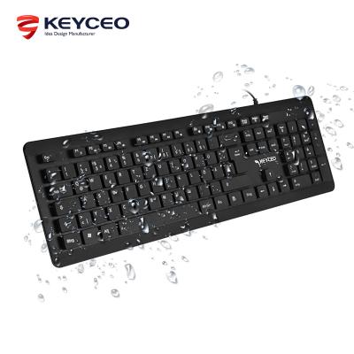 China Numeric keypad fully washable and waterproof medical keyboard 100% full waterproof and washable electronic keyboard for PC computer for sale