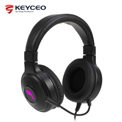 China Headband Professional 2.4G USB With 7 Color Backlit V5.0 Noise Canceling FCC Headset Earphone Wireless Stereo Game for sale