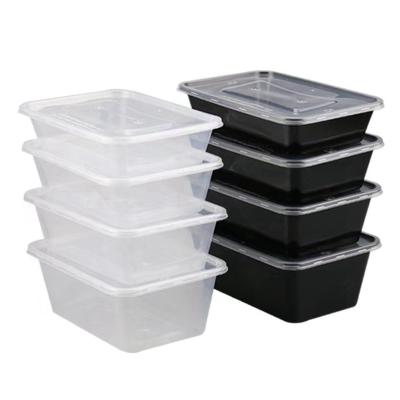 China Bestselling Food Containers Eco Friendly Disposable Packaging Plastic Take Out Box With Lids for sale