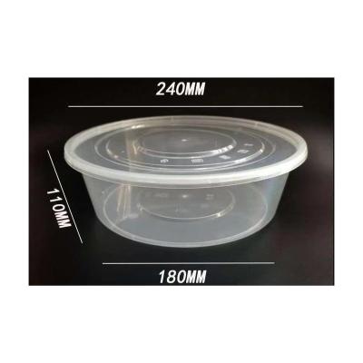 China Best Price Disposable Food Container Biodegradable Plastic Take Out Box for sale