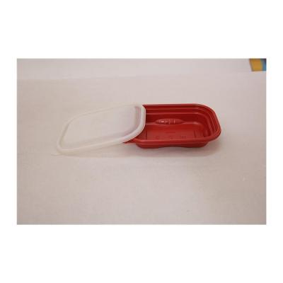 China Hot Selling Disposable PP Plastics Food Safe Disposable Lunch Container Take Out Box For Sealer for sale