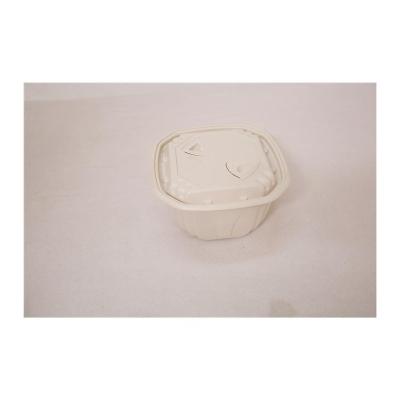 China Food Grade PP Disposable Clamshell Container Food Microwave Take Out Box for sale