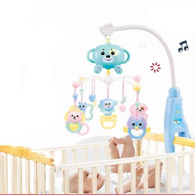 China Musical Baby Crib Mobile with Hanger Lovely Infant Crib Bell Hanging Musical Mobile Rattles Toys for sale