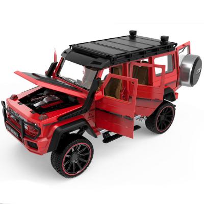 China 1:22 6 Diecast Toy Open Door Pull Back Vehicle Alloy Model Cars Toy With Vibration Damper Sound Lights For Kids Diecast Car Toy for sale