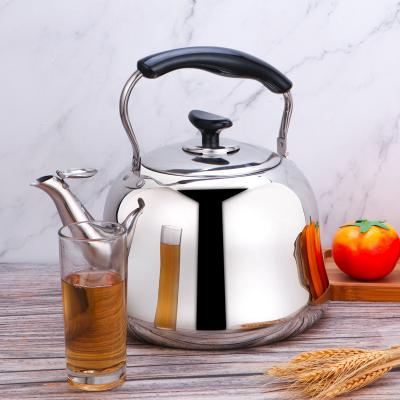 China Viable Factory Wholesale Stainless Steel Kettle Thickened Beeping Kettle Household Large Capacity Kettle for sale