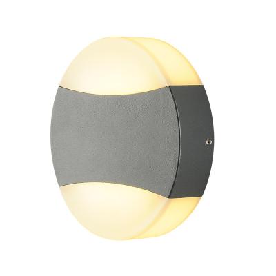 China Modern Creative Round Corridor Wall Mounting Decorative Outdoor Lighting Fixtures Home Wall Lighting Made In China for sale