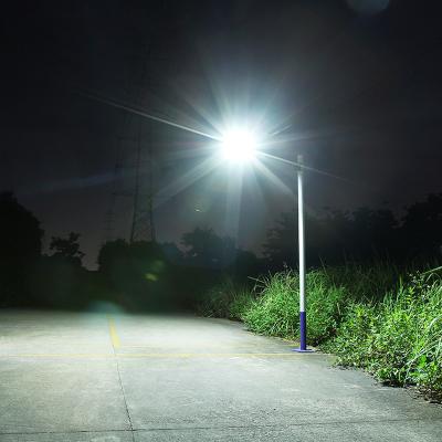 China Roadside Kiosk Automatic Smart Outdoor Lamparas Alone Led Integrated All In One Solar Street Light Lamp for sale