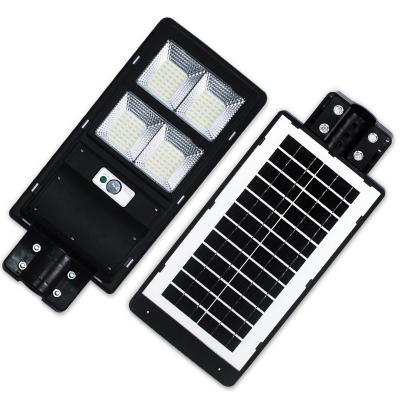 China ROUTE 60w 55w 50w 40w 30w 20w new product garden street light low price integrated solar street light led street light for sale