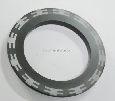 China Fluid Dynamics Grooved Design Grooved Seal Ring For Mechanical Seal Dry Gas Seal for sale