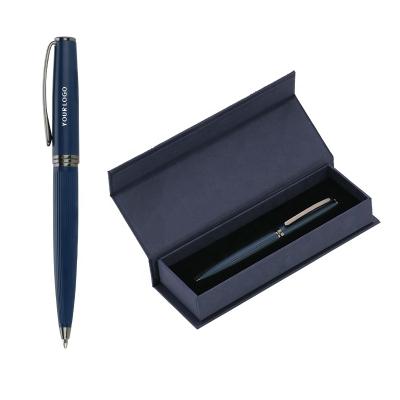 China office & Pen Ink Refillable Retractable Office School Business Writing Ballpoint Pen Case Luxury Executive Logo Gift For Men And Women for sale