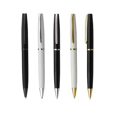 China Fashion Professional Executive Office Logo Metal Pen Gift Box Custom Made With Ball Pen Gift Ink Refill Set Best For Men And Women for sale