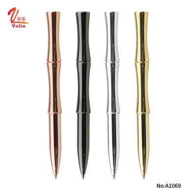 China 2021 New Arrival Luxury Metal Golden Twist Ball Executive Best Pen With Custom Logo for sale