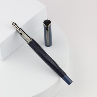 China office & 2021 Promotional Stylish Metal Fountain Pen Ink Pen New Product Ideas School Pen For Office School Business Gift For Men And Women for sale