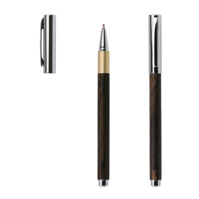 China office & Custom Wooden Pen Metal Pen High Quality School Logo Eco-Friendly Wooden Ball Pen For Promotion Gift for sale