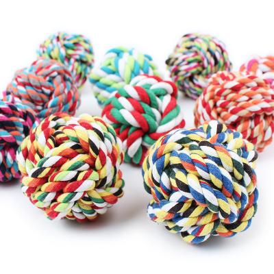 China Hot Viable Pet Products Wholesale Cotton Rope Pet Toys For Dog And for sale