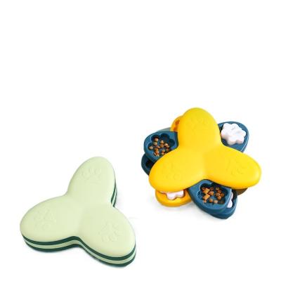 China Sustainable 2022 New Design Eco-friendly Plastic Dog Puzzle Toys Interactive Pet Toys Dog Slow Feeder Bowls for sale