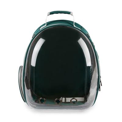 China New Viable Capsule Pet Space Backpack Cat Pack Chest Full Transparent Dog Shoulder Pet Bag for sale