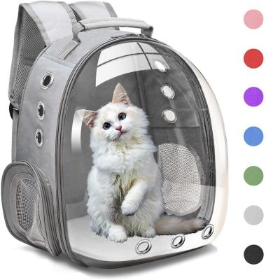 China Small Animals Wholesale Space Capsule Expanding Backpack Airline Approved Travel Bubble Cat Backpack Carrier Pet Bag for sale