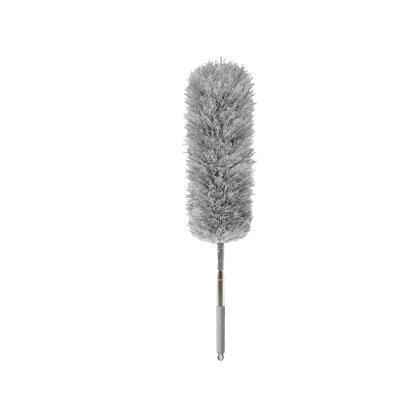 China Einfach zu reinigen Edelstahl-Stiel und Duster Mikrofiber Staub Duster Flexibler Bürstenkopf zu verkaufen