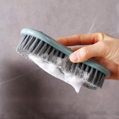 China Custom Laundry Shoe Brush For Cleaning Clothes Multi-Purpose Board Brush Candy Color Laundry Brush for sale