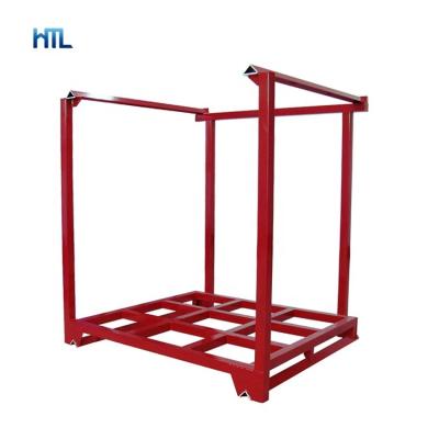 China Stackable Warehouse Iron Pallet Corrosion Protection Nesting Rack Industry Stack Unit for sale