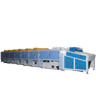 China Textile Waste Machine High Quality Chemical Fiber Recycling Process for sale