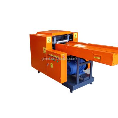 China Spinning and filling factory waste clothes chopping and shredding machine textile drop opening and tearing machine fabric slitting machine cloth cutter with for sale