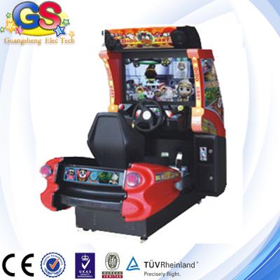 China 2014 4D simulator arcade racing car game machine, 3d video car racing game machine for sale