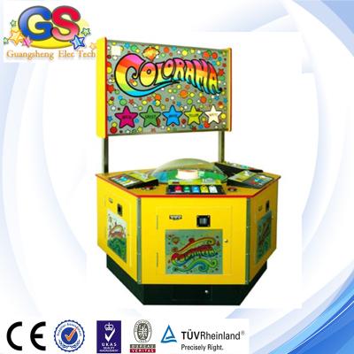 China Máquina de jogo da redenção do bilhete da máquina da lotaria de Colorama à venda