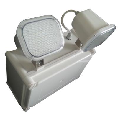 China luz de emergencia industrial del apagón 2*4W IP65 con el punto gemelo, eficacia alta en venta