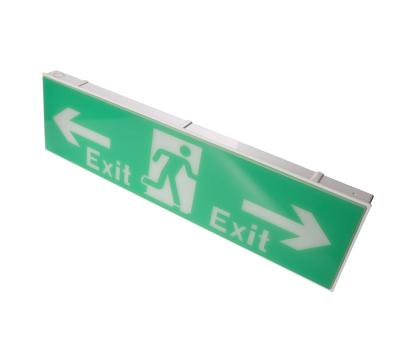 China SMD LED Emergency Exit Sign Light 220-240V With Ni - Cad Battery Operated for sale