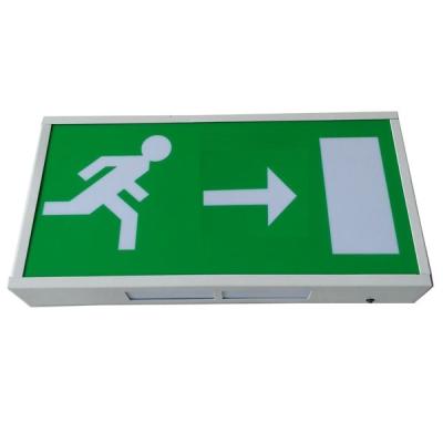 China CE Permanent Industrial Led Exit Signs , Rechargeable Emergency Evacuation Exit Sign for sale