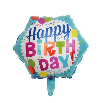 China Latest 2022 Party Happy Birthday Foil Balloons Kids Toy Wholesale Custom Party Decoration Balloons for sale