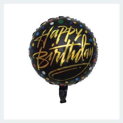 China Party Round Shape Balloon Birthday Party Balloons Party Accessories Round Foil Balloon for sale