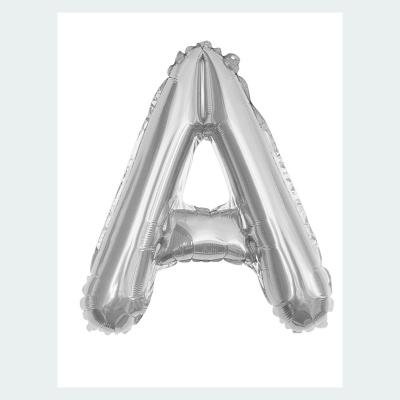 China Party Good Quality Aluminum Letter Balloon Alphabet Birthday Decoration Event Party Celebration Promotion Foil Balloon for sale