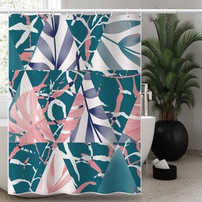 China Bohemia Series Bathroom Shower Curtain Sustainable Waterproof Shower Curtain for sale