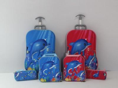 China Children School Holiday Travel Luggage toy Trolley Suitcase Wheeled Bag Case16