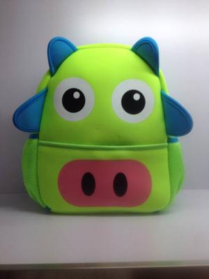 China 2015 hot sale kids bag animal neoprene school bag for sale