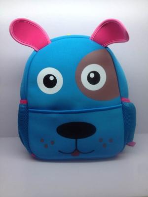 China 2015 hot sale kids animal neoprene backpack for sale