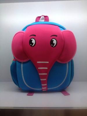 China 2015 hot sale kids animal neoprene backpack for sale