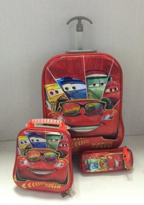 China Hot sale 16-inch 6D EVA Children Trolley with lunch bag and pencil case for sale