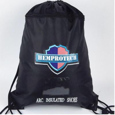 China custom printing polyester/ nylon drawstring bag for sale