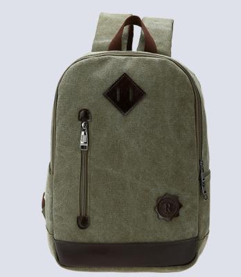 China Canvas school  backpack for sale