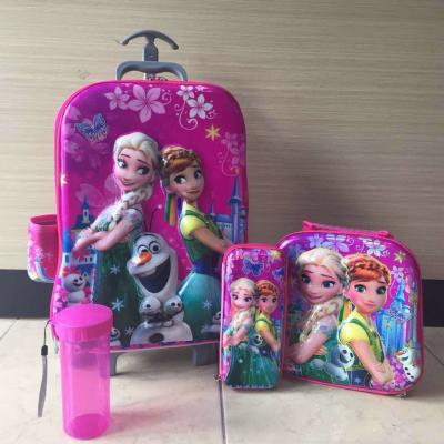 China 2017  Hot sale 16-inch 7D  Children Trolley 3 PCS for sale