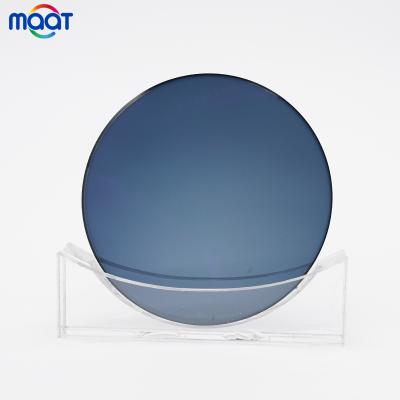 China Maat Photochromic UV410 HMC Anti-Blue Photochromic Wholesale Photochromic Blue 1.56 Cut Lenses for sale