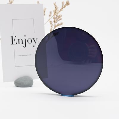 China Photochromic Photochromic Gray Maatalite Semi Finished Maat 1.56 Quick Optic Lens Photo Masks Eyeglass Lens Prices 75mm for sale