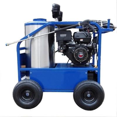 China Sudsing / Foaming Gasoline Hot Water 3600psi High Pressure Power Line Washer for sale